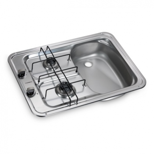 Dometic Hs2420r 2 Burner Hob Sink Combination Unit Smev 917