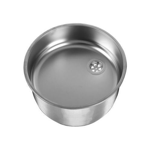 Can Round Stainless Steel Sink 360 Matt