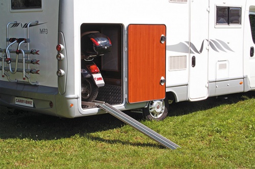 motorbike carrier for caravan