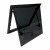 Campervan Hinged Window Black With Blind And Flyscreen 500 x 450mm
