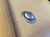 Mini Nickel Push Button Door Catch 15mm (Black Lock)
