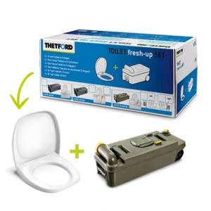 Thetford C2/C3/C4 Fresh Up Kit - Cassette & Toilet Seat