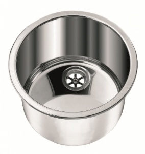 Can Round Stainless Steel Sink 300