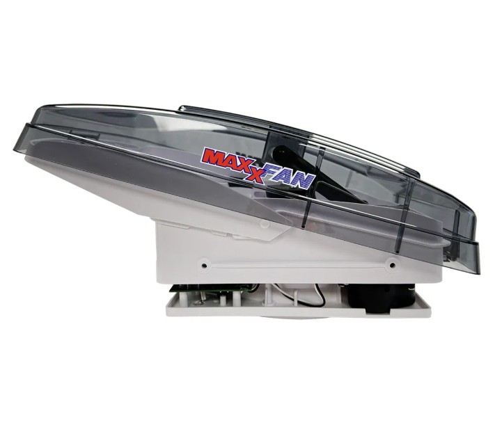Max Fan Maxxair Maxxfan Deluxe Compact Tint 280 x 280mm Roof Vent Fan With ...