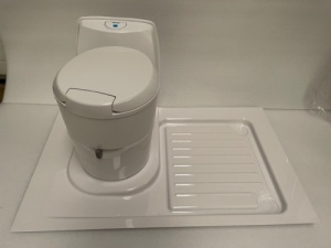 thumbnail image 2 of Left Or Right Hand Shower Tray For Thetford C223 & C224 Toilets In Campervans 2 of 5