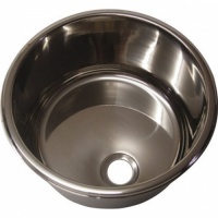 Aravon Round Polished Stainless Steel Sink 300mm