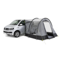 Kampa Dometic Trip Poled VW Freestanding Drive Away Campervan Awning 2021