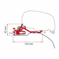 Fiamma F80 Adapter Kit - Ducato After 2006 (H2-L4) Low Profile