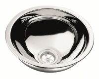 Can Round Semi-spherical Stainless Steel Sink 260