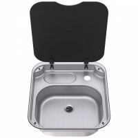Thetford Series 34 Sink with Glass Lid 400mm x 445mm