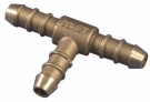Gas Connector - 8mm Rubber Hose Connector T Piece